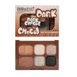 Set Machiaj, Kevin&Coco, Paleta Farduri de Ochi si Lip Gloss, 6 Nuante, Finisaj Mat, Shimmer, Textura Fina, Pigmentare Intensa, 10.4 g, 14.7 x 10.5 x 3.5 cm, Maro - vivimall.ro