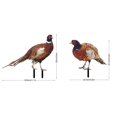 Set 2 Decoratiuni De Gradina, Tip Placa, Grosime 3 Mm, Fata-Verso - vivimall.ro