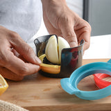 Set Feliator 3 In 1 Multifunctional Feliatoare Pentru Oua/Fructe, Pp/Otel Inoxidabil, Multicolor, 9 X 10.5 X 5.5 Cm - vivimall.ro