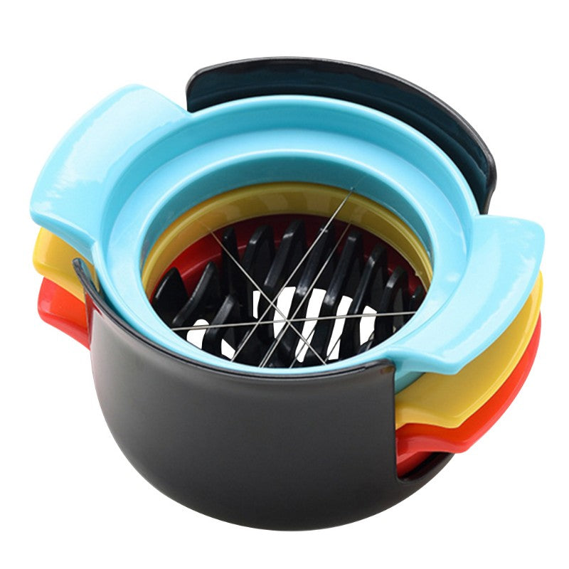Set Feliator 3 In 1 Multifunctional Feliatoare Pentru Oua/Fructe, Pp/Otel Inoxidabil, Multicolor, 9 X 10.5 X 5.5 Cm - vivimall.ro