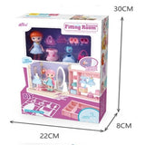 Set garderoba cu tinute, Vivimall, casa de papusi cu haine si accesorii - vivimall.ro