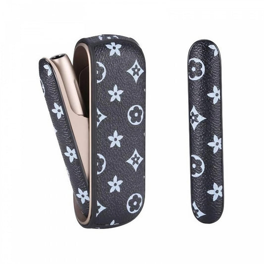 Set Husa Piele Ecologica Si Capac Plastic Vivimall, pentru IQOS 3.0 DUO, de Protectie, Anti Soc si Zgarieturi, 20 gr, 12 x 4 x 2 cm, Negru - vivimall.ro