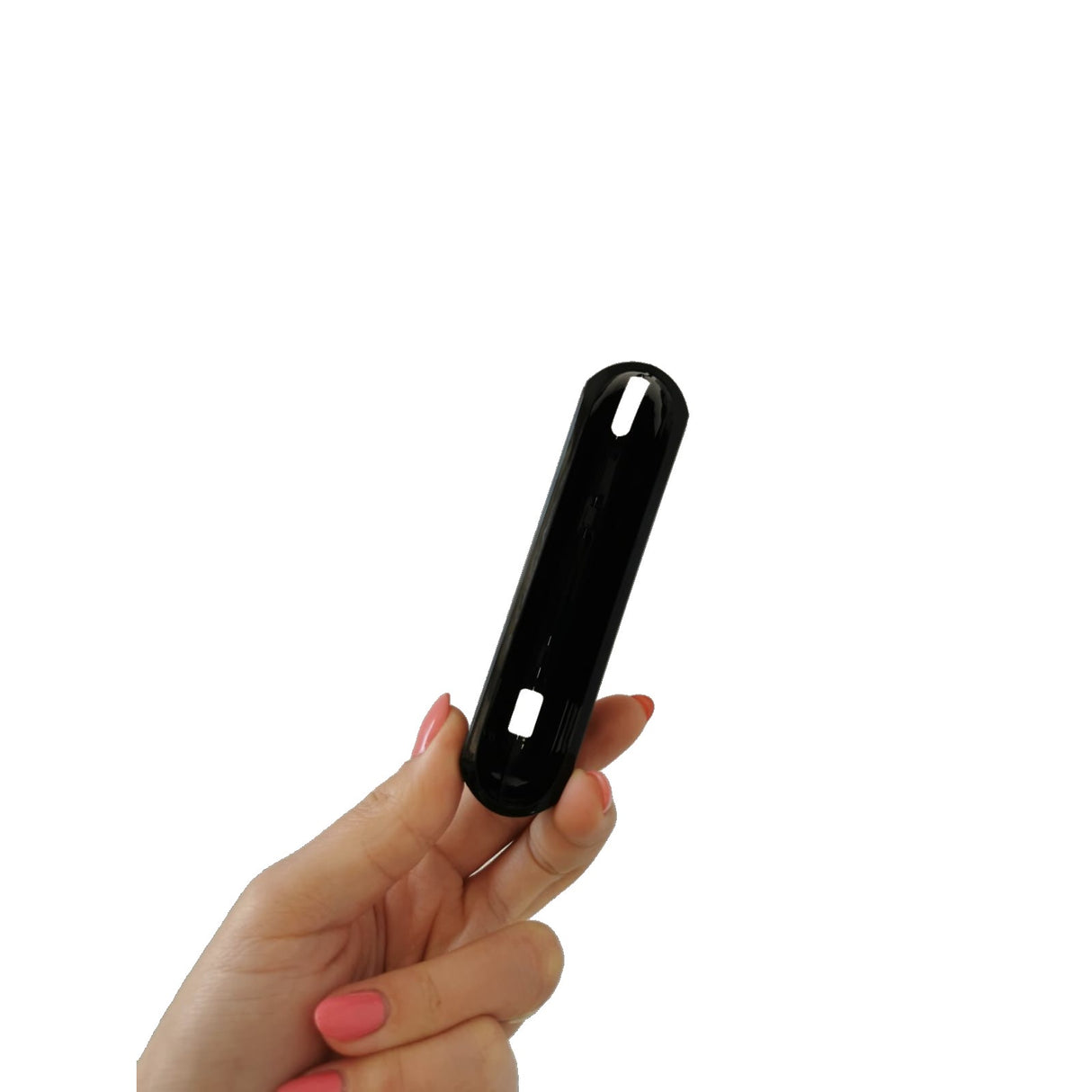 Set Husa Si Capac Plastic Flippy, pentru IQOS Iluma, de Protectie, Capac Magnetic, Anti Soc si Zgarieturi, 20 gr, 12 x 4 x 2.5 cm, Model Inima, Negru - vivimall.ro