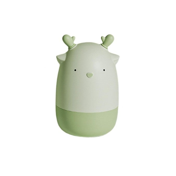 Set 4in1 de Ingrijire Unghii pentru Bebelusi, Vivimall, Cutie de Depozitare Tip Cerb, 0-6 Ani, 11 x 6 x 11 cm, Verde