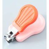 Set Ingrijire Unghii pentru Bebelusi, Vivimall, Cutie de Depozitare in Forma de Ursulet, 10 x 9.5 cm, Roz