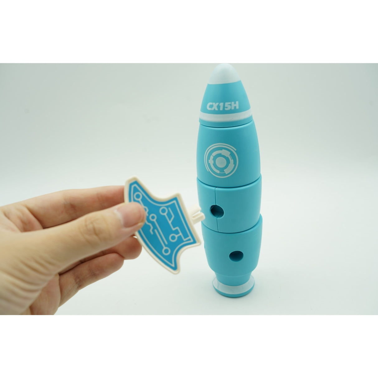 Set magnetic constructie racheta copii | SpaceClick - vivimall.ro
