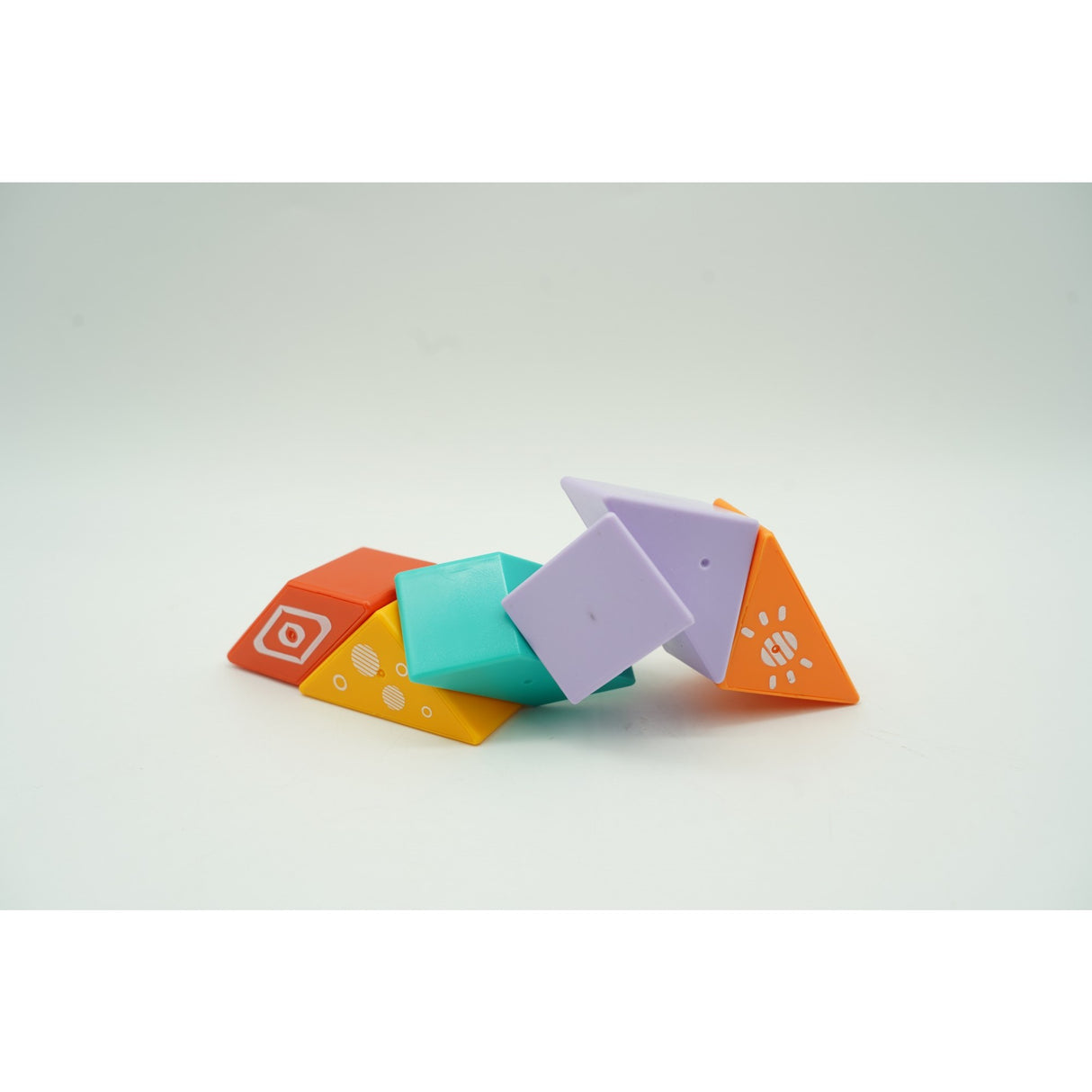 Set constructie magnetic 6 piese copii | MagneFun - vivimall.ro