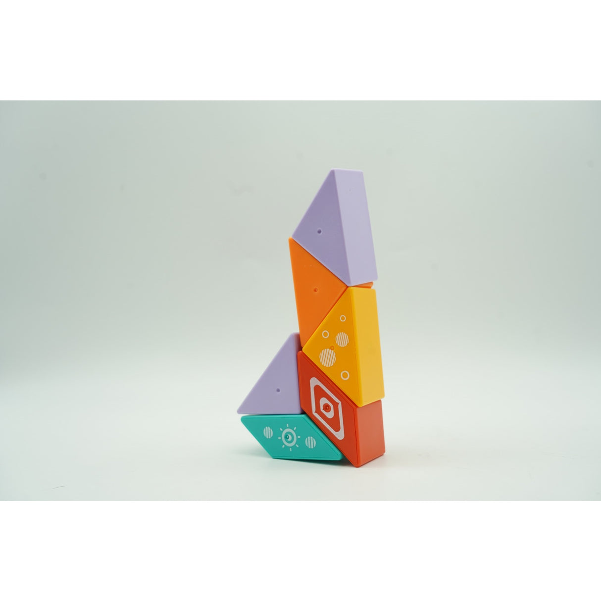 Set constructie magnetic 6 piese copii | MagneFun - vivimall.ro