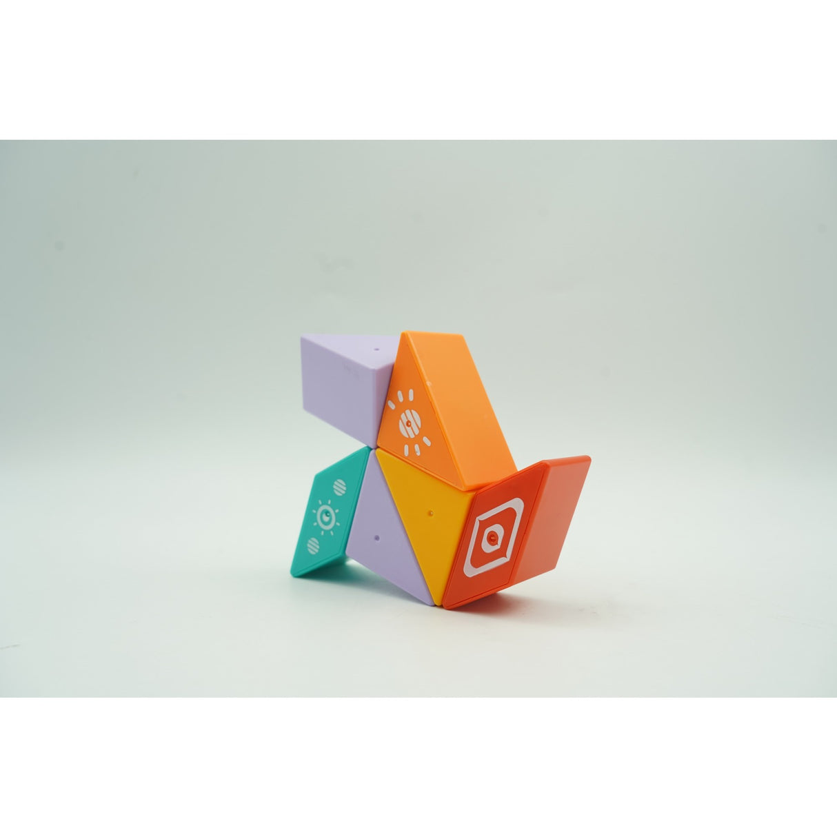 Set constructie magnetic 6 piese copii | MagneFun - vivimall.ro