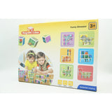 Cuburi magnetice dinozauri 8 piese | MagneDino - vivimall.ro