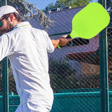 Set Joc de Ping-Pong, Vivimall, 2 Palete, 1 Minge, + 6 Ani, 37.5 x 18 x 3 cm, Galben/Verde - vivimall.ro