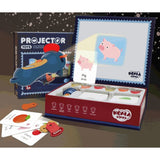 Set Jucarie Educativa, Proiector Tip Lanterna Pentru Copii, 6 Teme, 48 De Imagini, Cutie Depozitare, +3 Ani