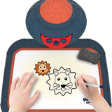 Set Jucarie Educativa Proiector Cu Masa Pentru Desen, 48 De Imagini, 6 Discuri De Proiectare, Creioane Colorate, Cutie Depozitare, +3 Ani