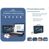 Set Jucarie Educativa Proiector Tip Lanterna Pentru Copii, 48 De Imagini,Carti Cu Pictograme, Cutie Depozitare, +3 Ani