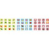 Set Jucarie Educativa, Flippy, Proiector Tip Lanterna Pentru Copii, 6 Teme, 48 de Imagini, Cutie Depozitare, +3 ani, Rosu