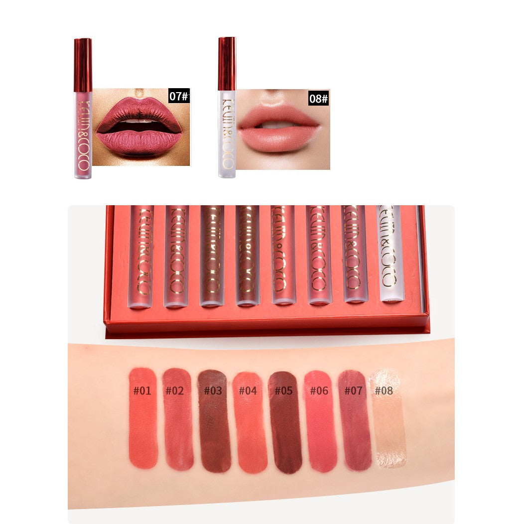 Set 8 Rujuri Mate, Rezistente La Transfer, Kevin&Coco, 2.5 Ml - vivimall.ro