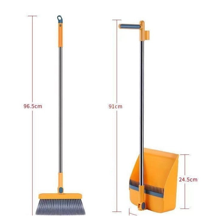 Set Matura Si Faras Cu Coada Detasabila, Cu Dinti De Pieptene Pentru Curatare Matura, Rotativ, Pliabil, Otel Inoxidabil Si Polipropilena, Resigilat - vivimall.ro