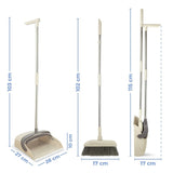 Set Matura Si Faras Cu Coada, Pentru Uz Casnic, Plastic/Otel, /Bej, Depozitare Verticala, Resigilat - vivimall.ro