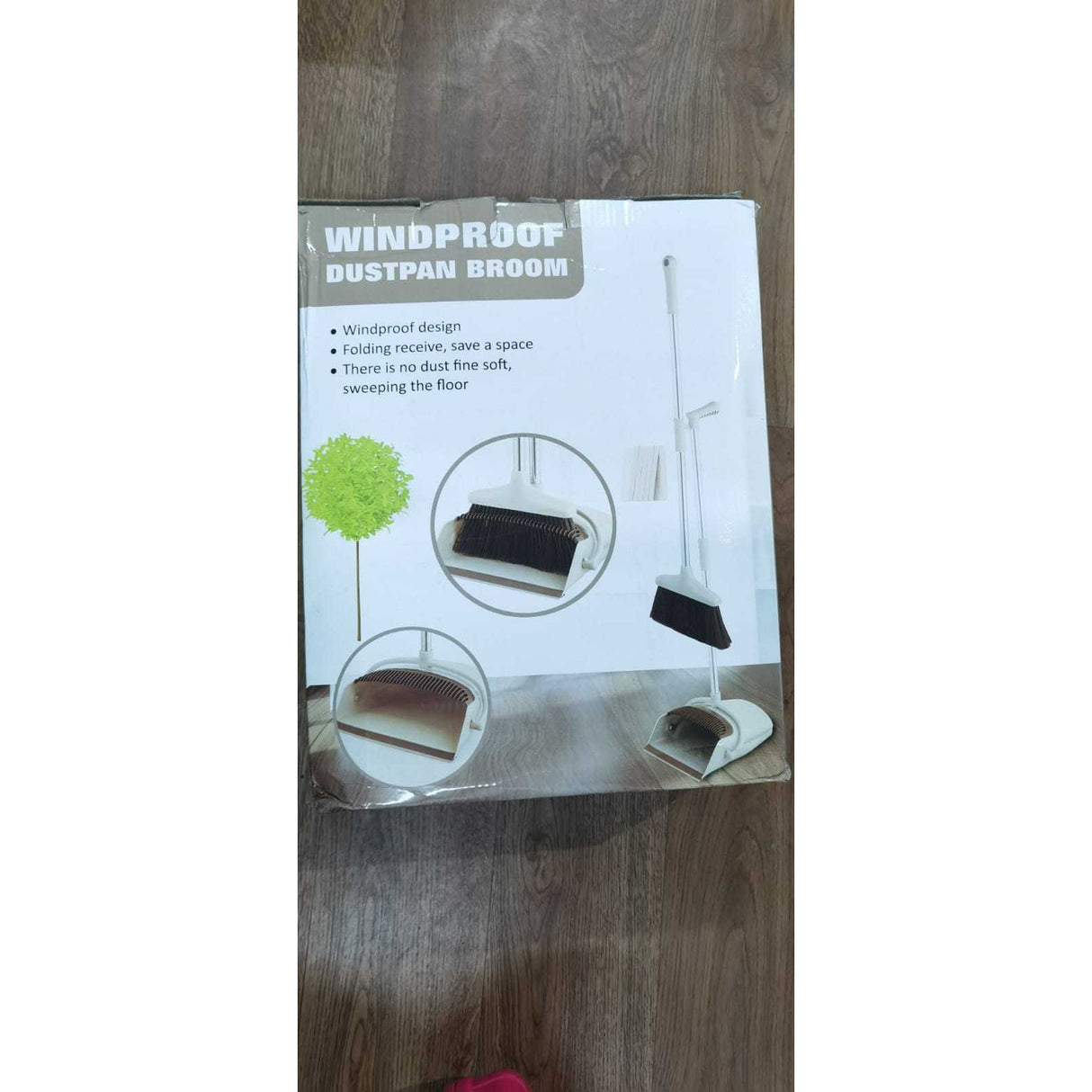 Set Matura Si Faras Cu Coada, Pentru Uz Casnic, Plastic/Otel, /Bej, Depozitare Verticala, Resigilat - vivimall.ro