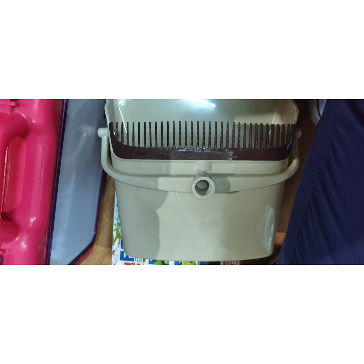 Set Matura Si Faras Cu Coada, Pentru Uz Casnic, Plastic/Otel, /Bej, Depozitare Verticala, Resigilat - vivimall.ro