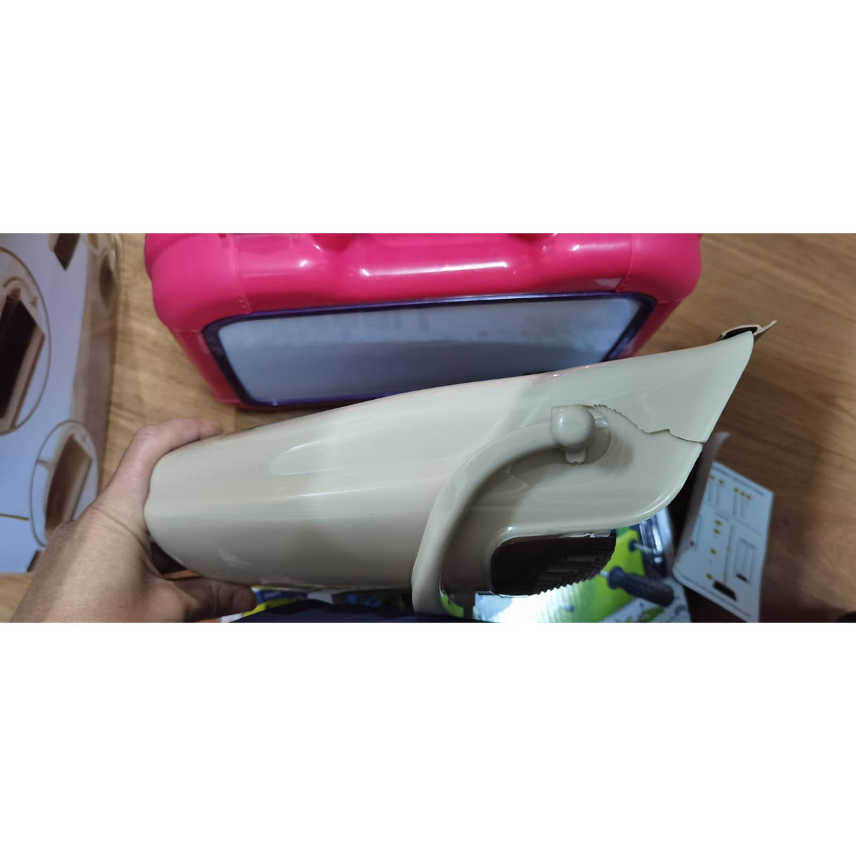 Set Matura Si Faras Cu Coada, Pentru Uz Casnic, Plastic/Otel, /Bej, Depozitare Verticala, Resigilat - vivimall.ro