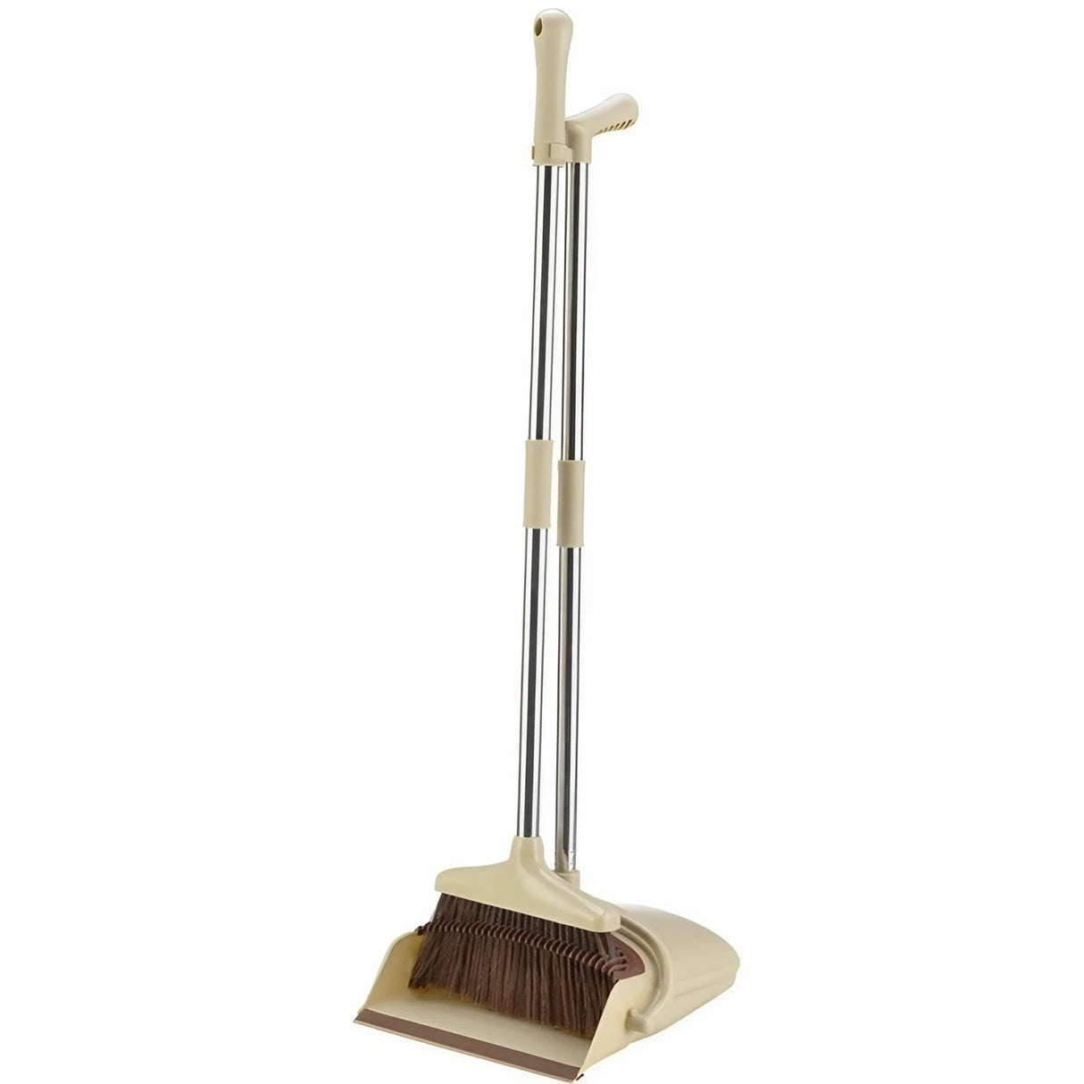 Set Matura Si Faras Cu Coada, Pentru Uz Casnic, Plastic/Otel, /Bej, Depozitare Verticala