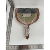 Set Mini Matura si Faras, Vivimall, LITTLE CLEANER, Uz Casnic, pentru Birou, Bucatarie, Casa, Model Kiwi, 23 x 18 cm Maro-Verde - vivimall.ro