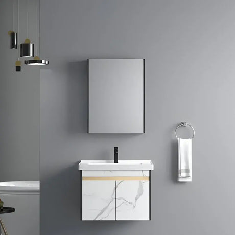 Set Mobilier Pentru Baie 3 Piese - vivimall.ro