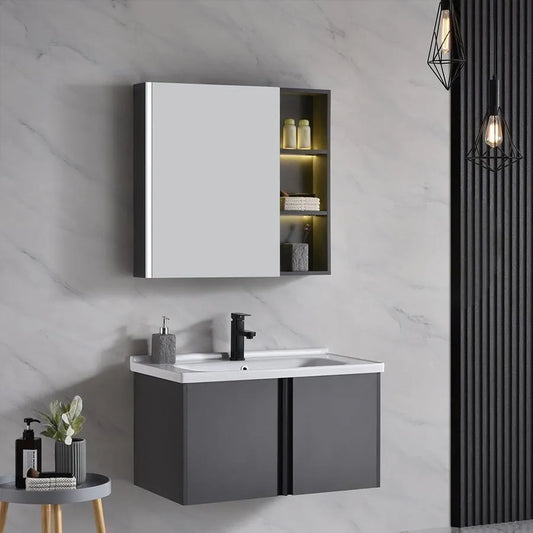 Set Mobilier Pentru Baie 3 Piese - vivimall.ro