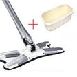 Set Mop Plat + Galeata, Cu Sistem De Stoargere, Lungime Telescopica 140 Cm, /Galben - vivimall.ro