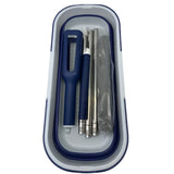 Set Mop Telescopic Cu Galeata Pliabila, 32 Cm, Maner Reglabil 140 Cm, Sistem De Stoarcere Eficient - vivimall.ro