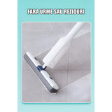 Set Mop Telescopic Cu Galeata Pliabila, 32 Cm, Maner Reglabil 140 Cm, Sistem De Stoarcere Usor Si Eficient - vivimall.ro