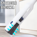 Set Mop Telescopic Cu Galeata Pliabila, 32 Cm, Maner Reglabil 140 Cm, Sistem De Stoarcere Usor Si Eficient - vivimall.ro