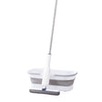 Set Mop Telescopic Cu Galeata Pliabila, 32 Cm, Maner Reglabil 140 Cm, Sistem De Stoarcere Usor Si Eficient - vivimall.ro