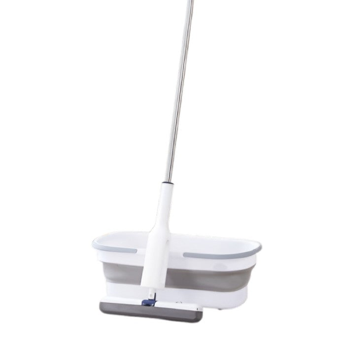 Set Mop Telescopic Cu Galeata Pliabila, 32 Cm, Maner Reglabil 140 Cm, Sistem De Stoarcere Usor Si Eficient - vivimall.ro