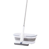 Set Mop Telescopic Cu Galeata Pliabila, 32 Cm, Maner Reglabil 140 Cm, Sistem De Stoarcere Usor Si Eficient - vivimall.ro