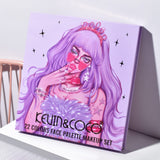 Set 4 Produse De Machiaj, Kevin &Amp; Coco, Vanilla Queen, 22 Culori, 19.7 X 21.2 X 2.5 Cm - vivimall.ro