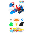 Set Pentru Construit Masini, Educativ Si Creativ, 134 Piese - vivimall.ro