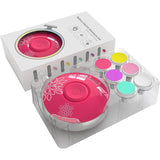 Set Pila Electrica Pentru Copii Si Bebelusi, Abs, Incarcare Usb, 6 Accesorii, Cu Lumina Led - vivimall.ro