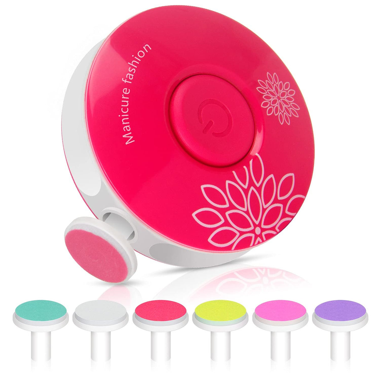 Set Pila Electrica Pentru Copii Si Bebelusi, Abs, Incarcare Usb, 6 Accesorii, Cu Lumina Led - vivimall.ro