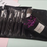 Set Portabil 7 Piese Pentru Machiaj Cu Husa Neagra - vivimall.ro