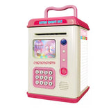 Set Pusculita Pentru Copii, Tip Atm, Parola Cu Amprenta