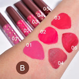 Set Rujuri de Buze, KEVIN &amp; COCO, Be Mine 5 Culori, 14.4 x 10.9 x 2.5 cm, Roz/Rosu, Varianta B - vivimall.ro