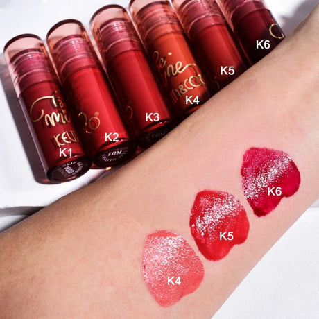 Set Rujuri de Buze Lucioase, KEVIN &amp; COCO, Be Mine 3 Culori, Lip-Gloss, 11 x 7.3 x 2.7cm, Roz-Rosu, Varianta B - vivimall.ro