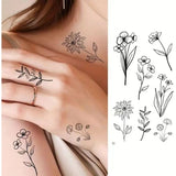 Set 30 Tatuaje Temporare, Pe Baza De Apa - vivimall.ro