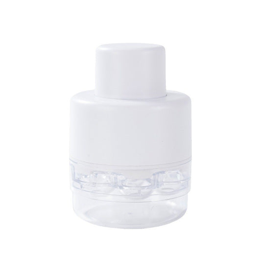 Dispozitiv de Scos Samburi, Vivimall, Manual, cu 7 Gauri, pentru Cirese, 13 x 9.2 cm, din ABS, Alb - vivimall.ro