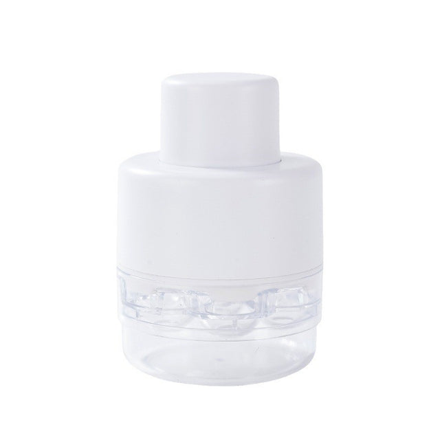 Dispozitiv de Scos Samburi, Vivimall, Manual, cu 7 Gauri, pentru Cirese, 13 x 9.2 cm, din ABS, Alb - vivimall.ro