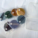 Set 7 Bureti De Machiaj Triunghi Reutilizabili, Utilizare Umeda Sau Uscata, 5.5 X 5.5 X 1.3 Cm, Powder Puff, Multicolor - vivimall.ro