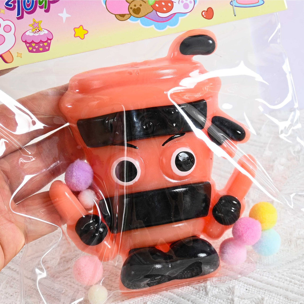 Jucarie Antistres Squishy, Cu Revenire Lenta, Din Tpr - vivimall.ro