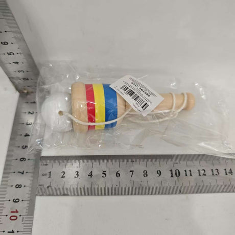 Jucarie Cupa de Indemanare, Flippy, Sabie Minge, Jucarie de Coordonare Mana-Ochi, Joc Tradițional, Jucarie pentru Gradinita, 10 x 3 cm, Alb - vivimall.ro